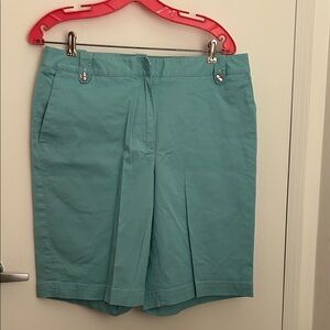Liz Claiborne LizGolf Teal Shorts